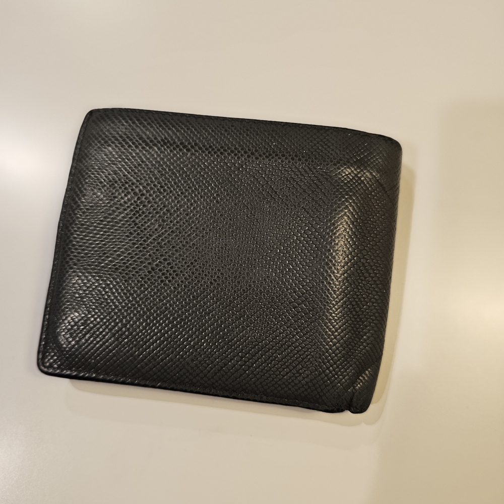 Prada Men's Anthracite Saffiano Leather Bifold Wallet - Picture 4 of 15